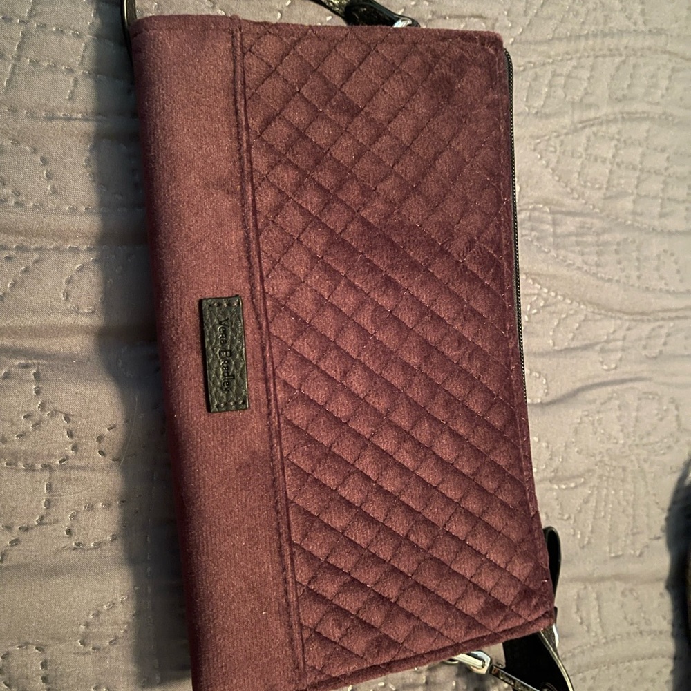 Vera Bradley Velvet Special Edition Evening Bag